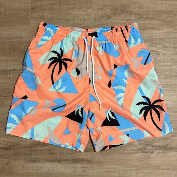 Boardies The Overlay Boardshorts in Peach - Picture 3 of 6